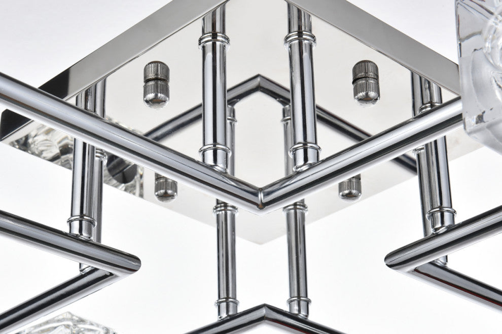32" Flush Mount, Chrome