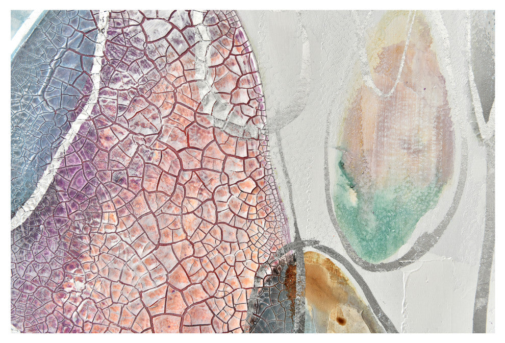 Contemporary Raindrops 1 Wall Dcor - Multicolor