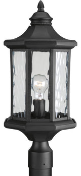 Progress Lighting 1-100W Medium Post Lantern, Black