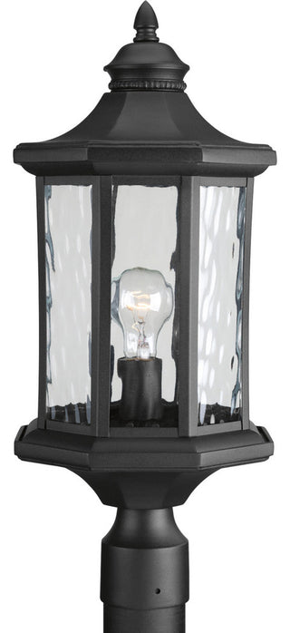 Progress Lighting 1-100W Medium Post Lantern, Black