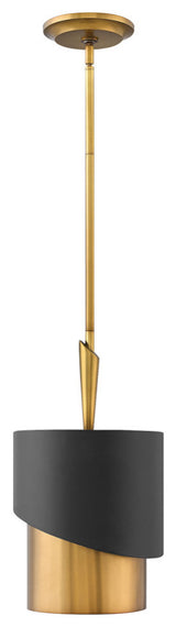 Fredrick Ramond Gigi Small Pendant, Heritage Brass