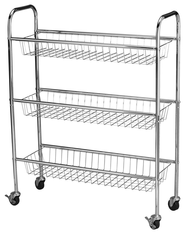 3-Tier Slim Storage Cart