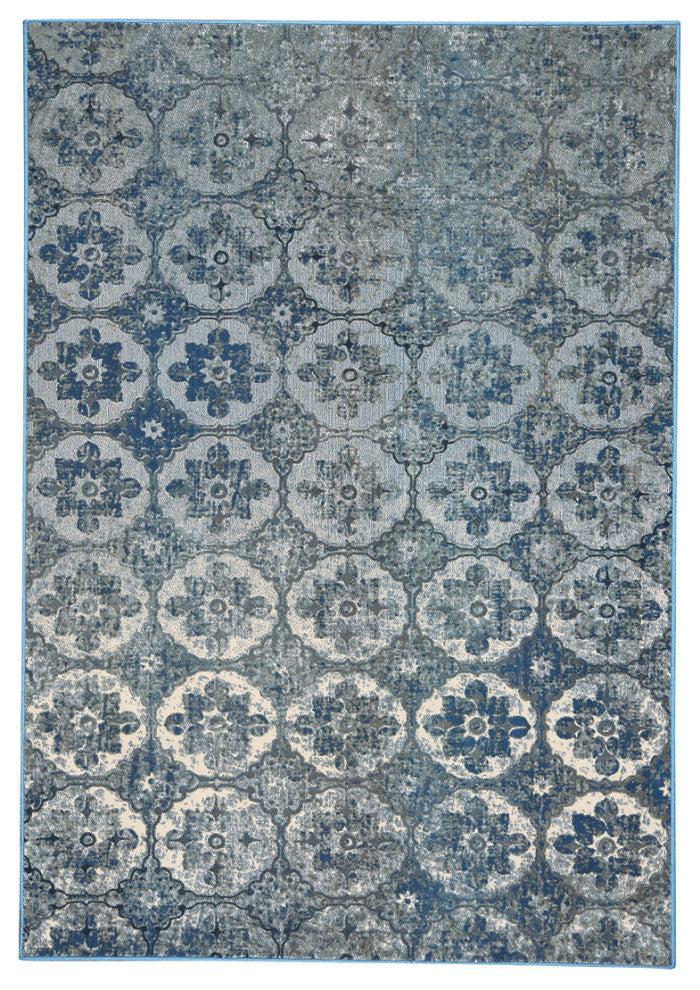 Capel Kevin O'Brien Cavalcade-Constantinople Azure 2478_440 Machine Woven Rugs