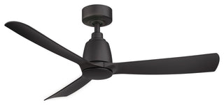Fanimation FPD8547 Kute 44" 3 Blade Outdoor Ceiling Fan - Black