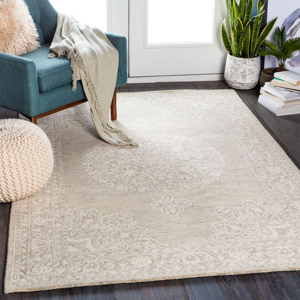 Surya Kayseri KSR-2313 Global Area Rug, 8' x 10' Rectangle