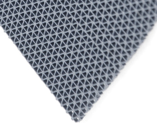 Rubber-Cal "S-Grip" PVC Runner - 3/16"x4'x5' - Gray