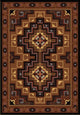 High Rez Rug, Brown, 5'x8', Rectangle