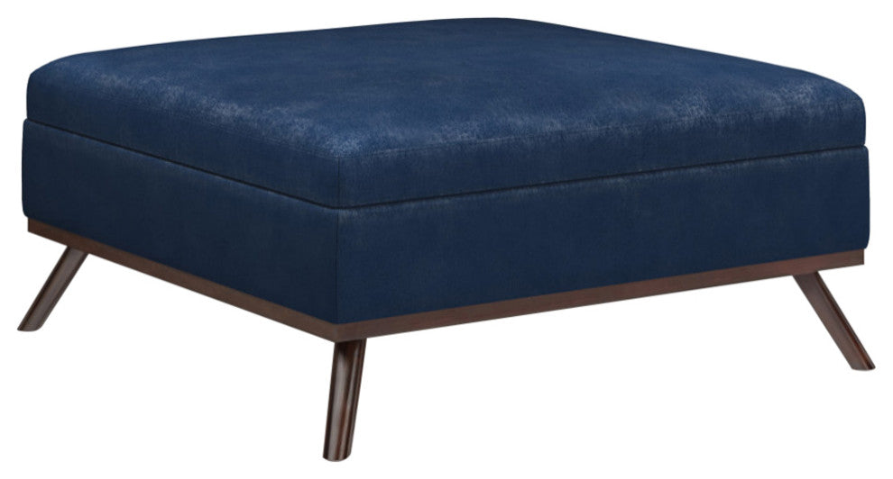 Owen Square Coffee Table Storage Ottoman