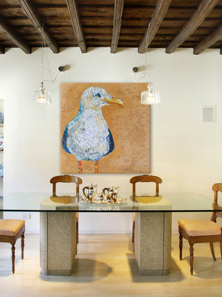 "Soliloquy" Painting Print on Wrapped Canvas, 32x32