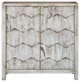 Catori Smoked Ivory Console Cabinet