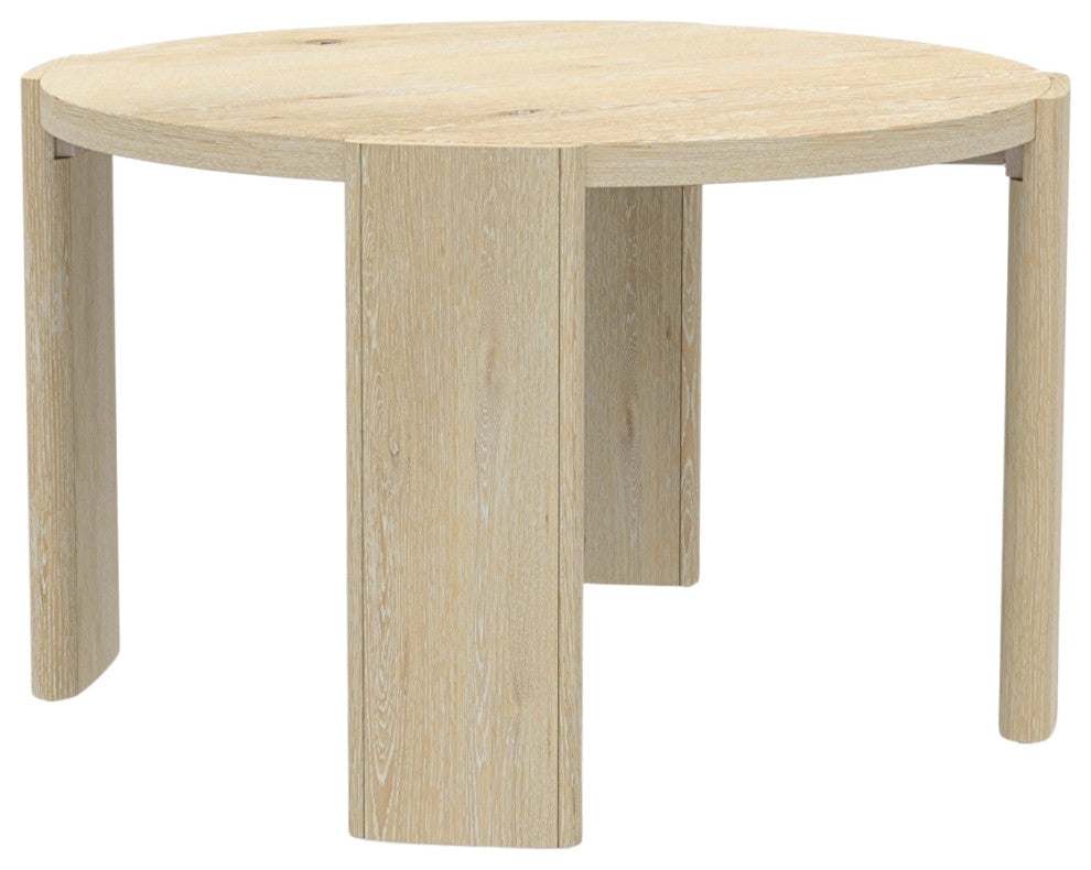Sloane Round Dining Table, Driftwood