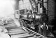 Three Men Standing on Train, Philadelphia, Pa - Gallery Wrapped Canvas Art
