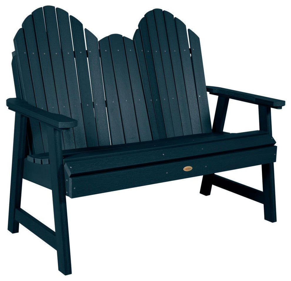 Hamilton 4' Dining Height Bench, Federal Blue