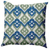 Hipster Decorative Throw Pillow, Dark Cobalt Blue, 18"x18"
