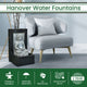 24" Buddha Wall Statue Indoor/Outdoor Garden Fountain, LED Lights
