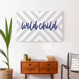 Wild Child 36 x 24 Canvas Wall Art