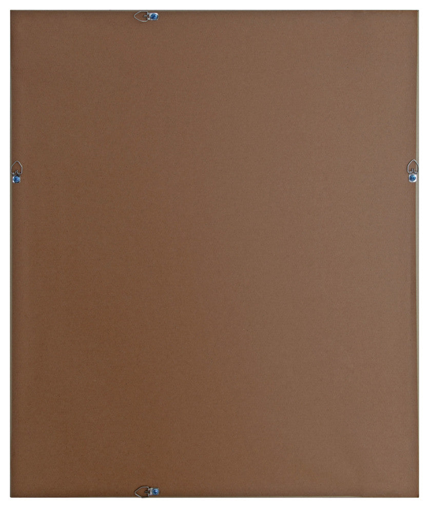 Calter Framed Linen Fabric Pinboard, Walnut Brown 21.5x27.5