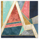 Geometric Abstract 24x24 Canvas Wall Art