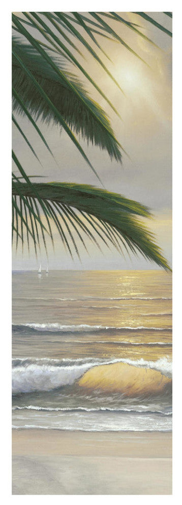 "Paradiso Panel II" Digital Paper Print by Diane Romanello, 20"x56"