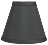 Chandelier Lamp Shade, 3x6x5", Gray