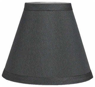 Chandelier Lamp Shade, 3x6x5", Gray