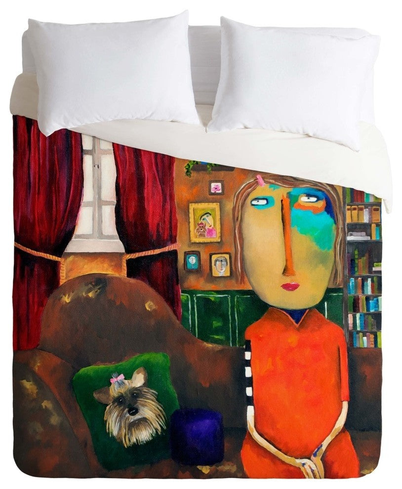 Deny Designs Robin Faye Gates With Bebe Duvet Cover - Lightweight