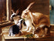 Tile Mural A Curious Spectator By Valentine Thomas Garland, 6"x8", Matte