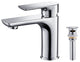 Tender Single Handle Bathroom Sink Faucet, Chrome