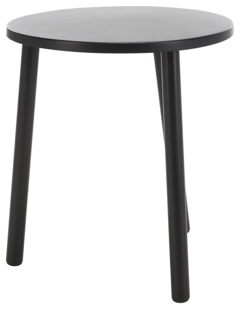 Safavieh Ivitrio Round Accent Table, Black