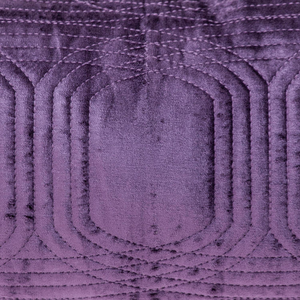 Parkland Collection Iphis Purple Throw Pillow, Rectangle