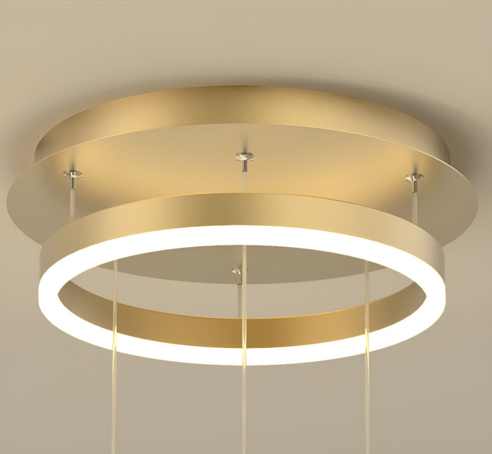 Camogli | Beautiful LED Chandelier with Hanging Butterflies, 3 Heads, Cool Light
