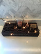 Winter Candle Box with Lights and Star