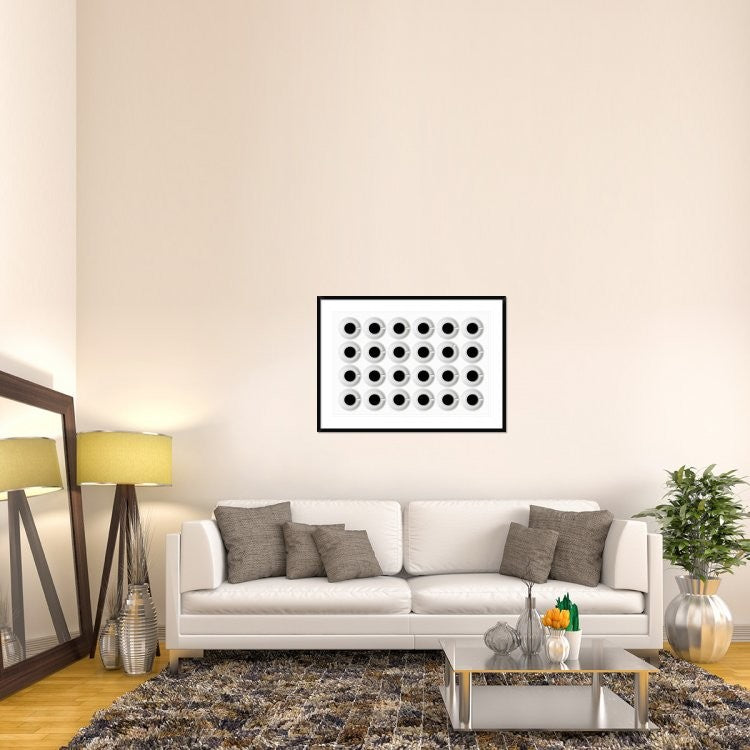 "Cups" Framed Digital Print by Stefan Eisele, 44x32"