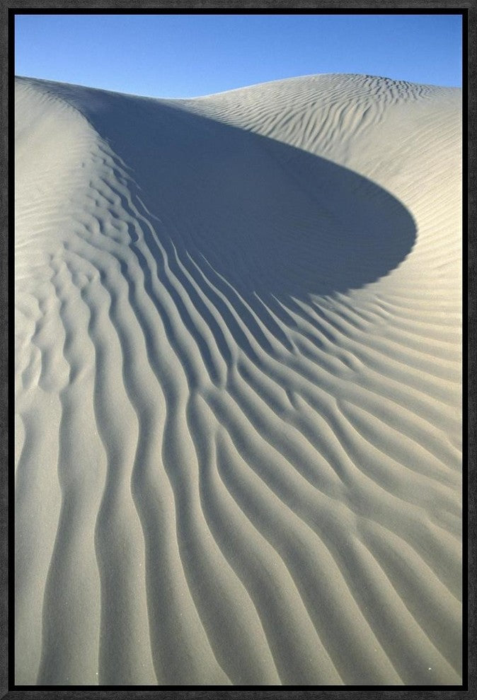 Wind Patterns In Sand Dunes, Magdalena Island, Baja California, Mexico, 12"x18"