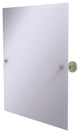 Frameless Tilt Mirror with Beveled Edge, Polished Nickel