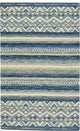 Capel Shakta-Kelim Shakta-Kelim Hand Tufted Area Rug 8''x10'' Blue Rug