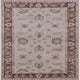Ahgly Company Indoor Square Mid-Century Modern Area Rugs, 3' Square