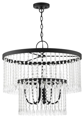 Black Transitional, Dazzling, Modern Classic, Pendant Chandelier