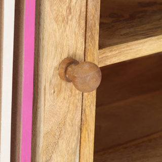 vidaXL TV Stand TV Unit Sideboard TV Console Media Cabinet Solid Mango Wood