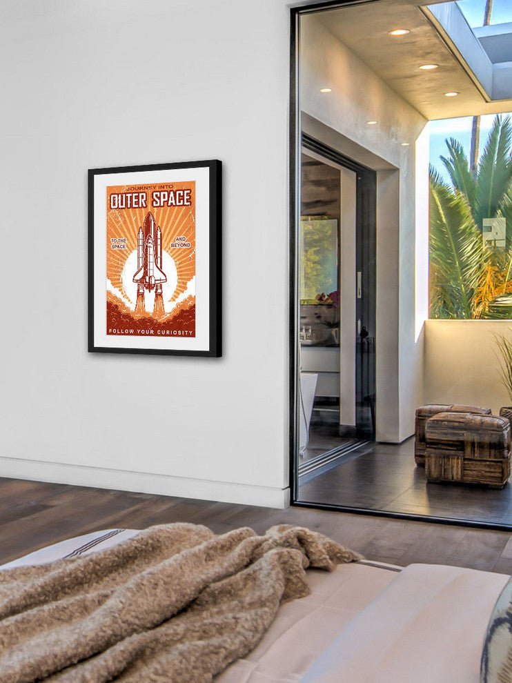 "Outer Space" Framed Art Print