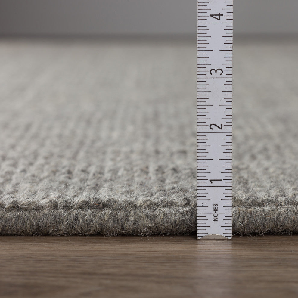 Monaco Sisal MC300 Ash 2'6" x 16' Runner Rug
