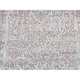 Green Wool and Silk Hand Knotted Broken Persian Design Runner Rug 2'6" x 5'8"