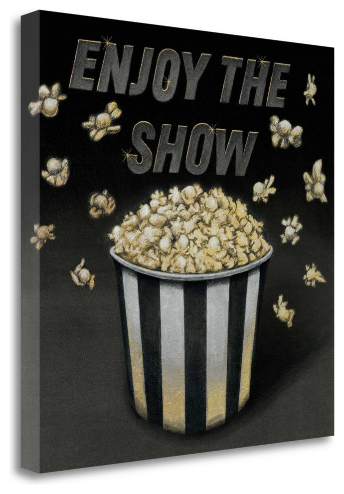 "Enjoy The Show" By Wild Apple Portfolio, Giclee Print on Gallery Wrap Canvas