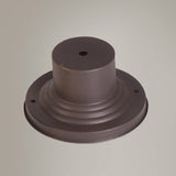 Outdoor Pier Mount Adapter, Bronze