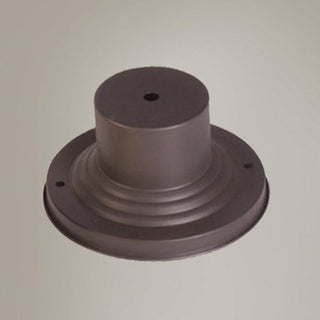Outdoor Pier Mount Adapter, Bronze