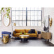 Mid - Century Modern Carr Arm Chair - Blue