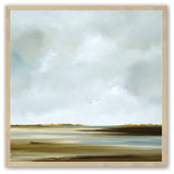 Raw Maple 16" x 16" Passages of Calm Framed Print