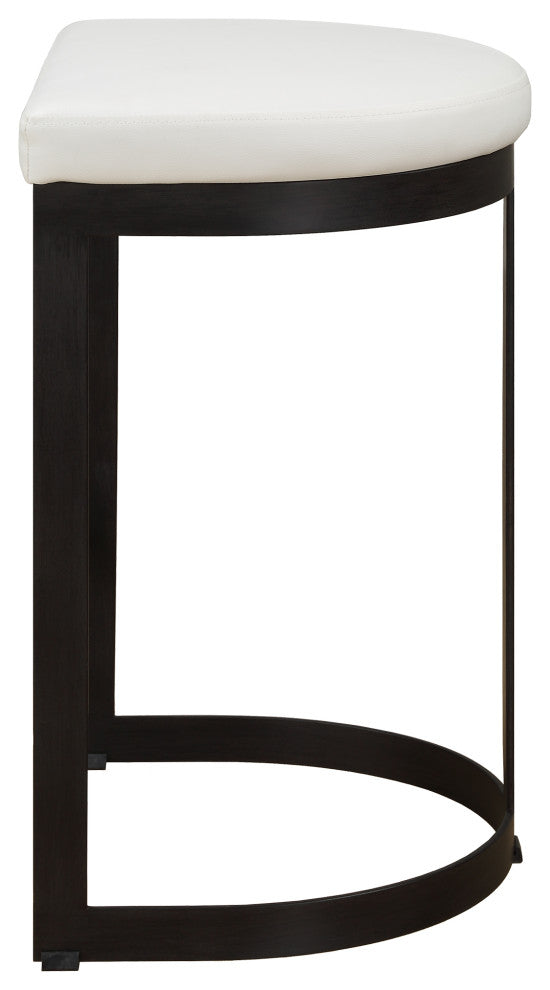 Uttermost Ivanna White Counter Stool