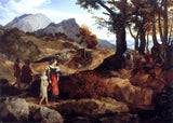 Carl Philipp Fohr Ideal Landscape near Rocca Canterana Wall Decal