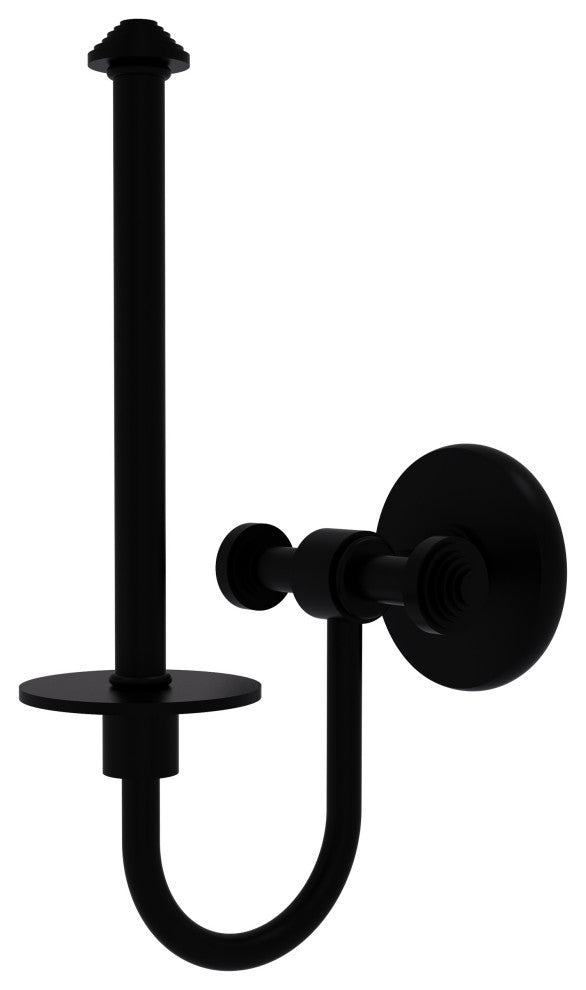 Southbeach Upright Toilet Tissue Holder, Matte Black